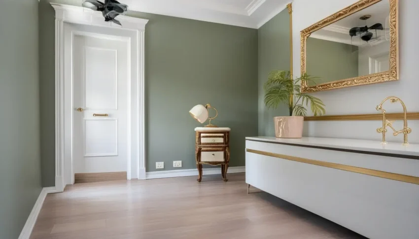 防霉防污優質牆身油漆示意